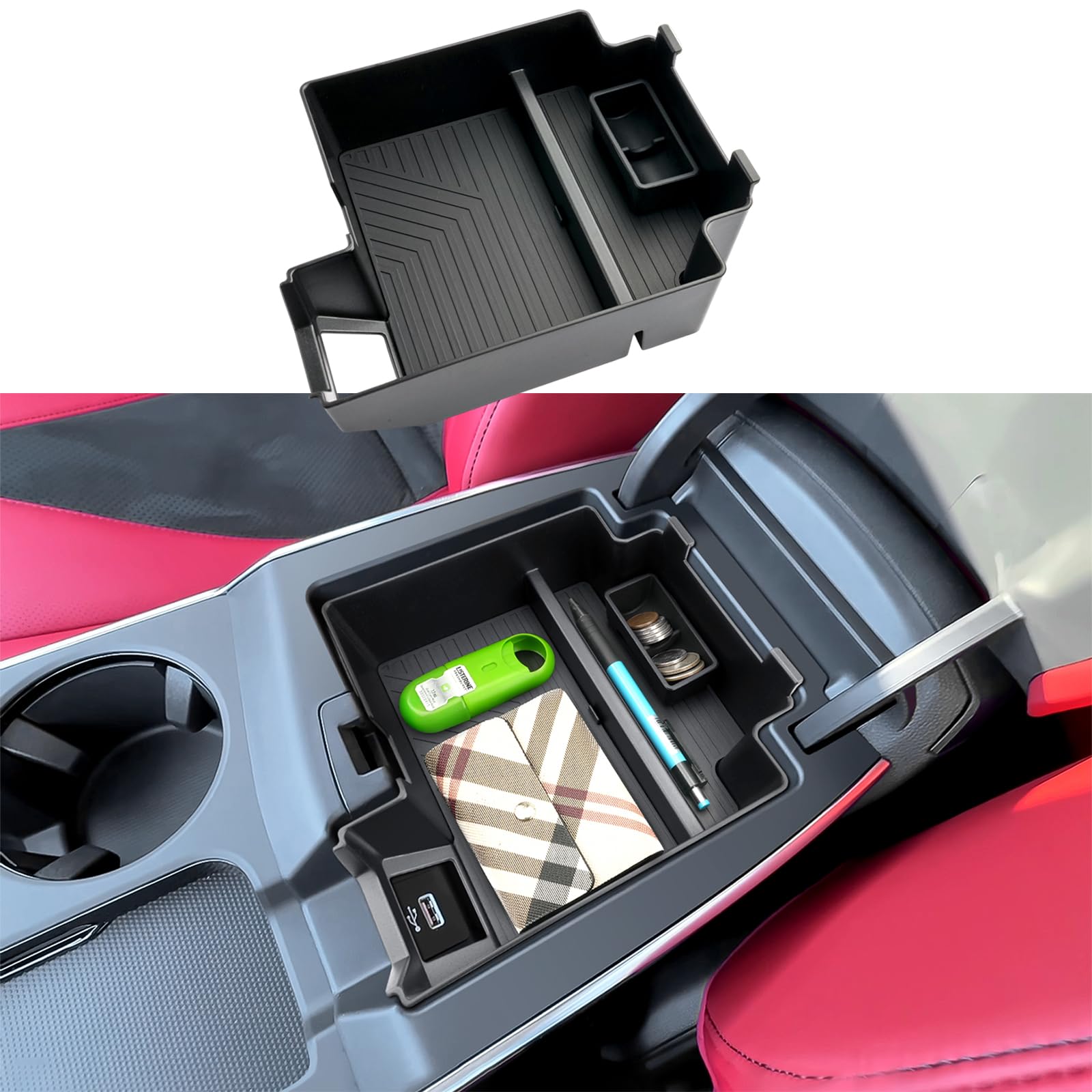 シザー　コーム　トレイ Amazon.com: Coleya 2025 2026 RDX Center Console Organizer for